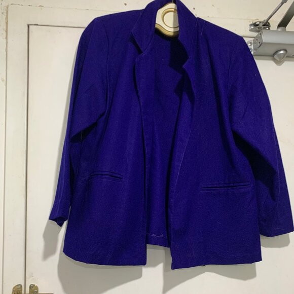 VINTAGE OPEN FRONT WOOL JACKETS SIZE S - Picture 6 of 13
